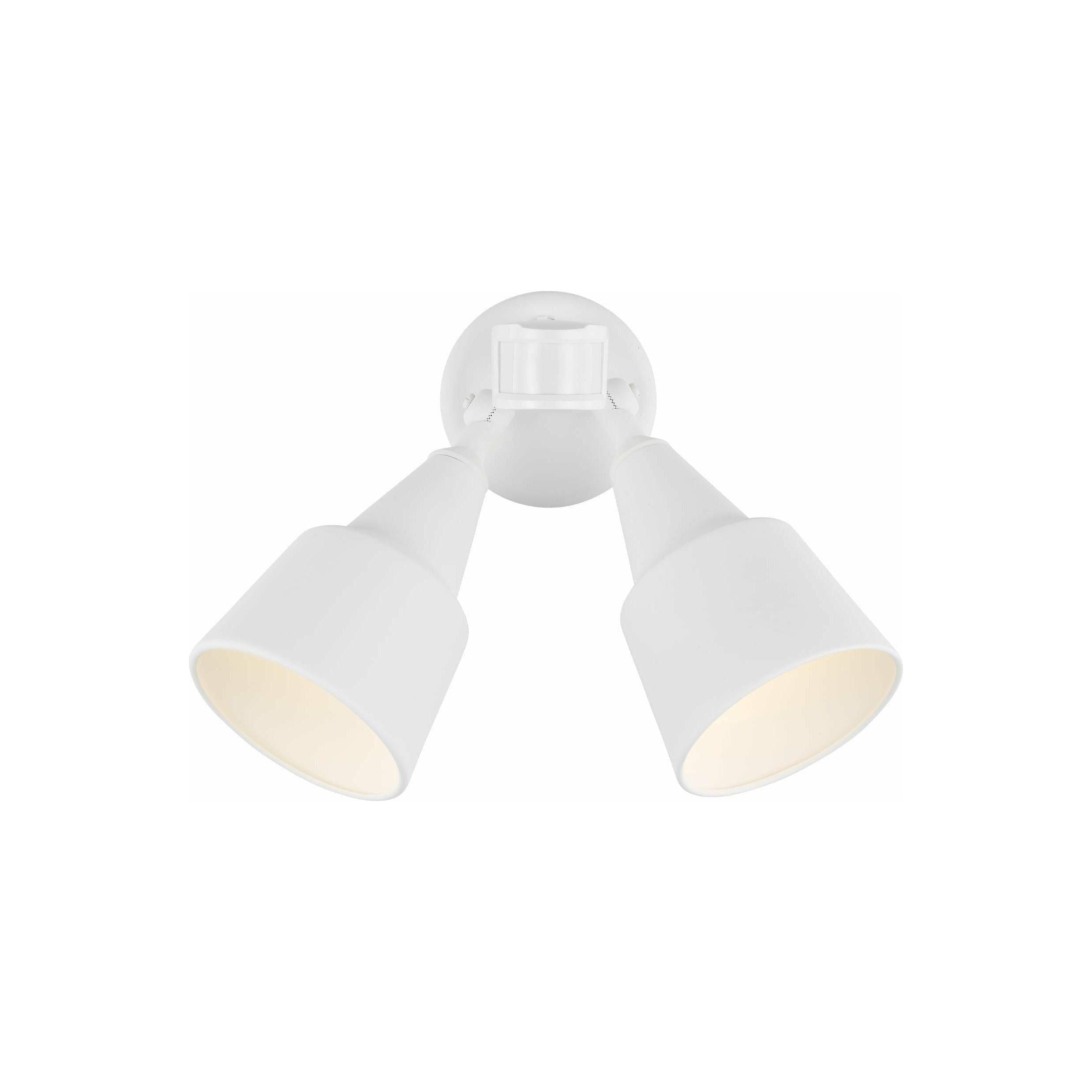 Generation Lighting - Flood Light 2-Light Outdoor Wall Light with Photo and Motion Sensor - Lights Canada