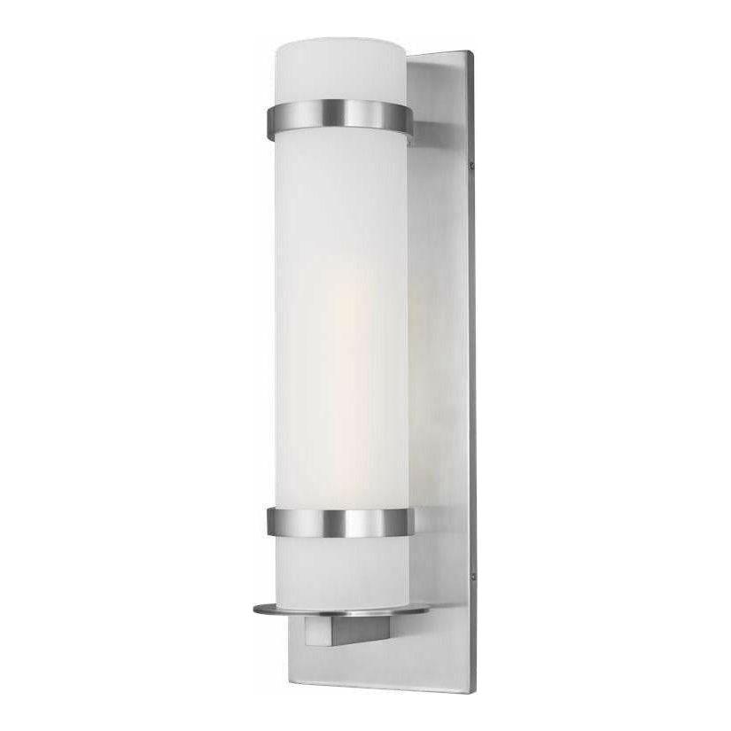 Generation Lighting - Alban Large 1-Light Outdoor Wall Light (with Bulb) - Lights Canada