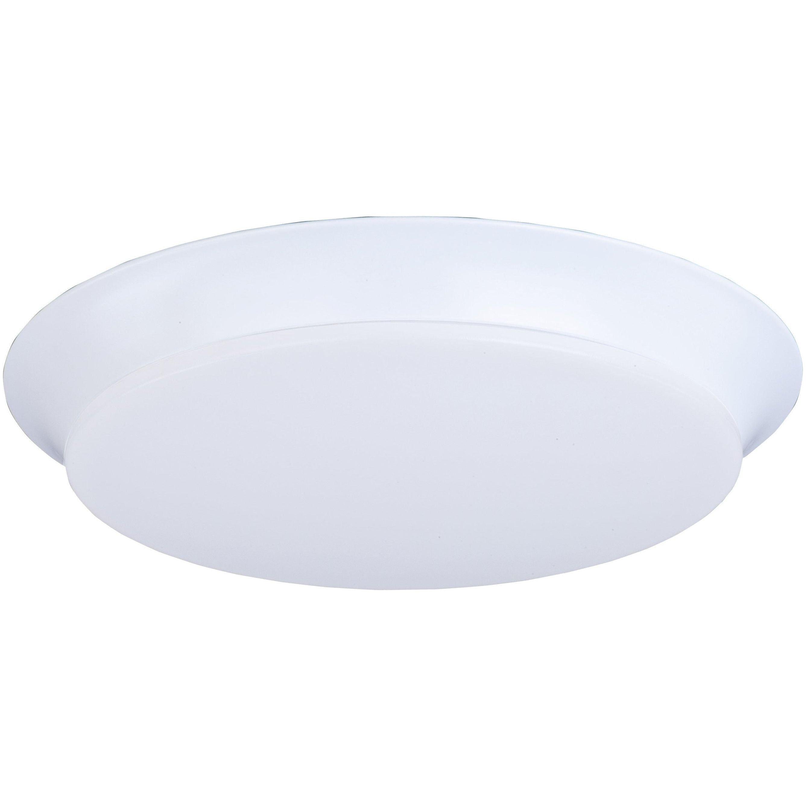 Low Profile LED 13.75" Flush Mount Emergency Back Up