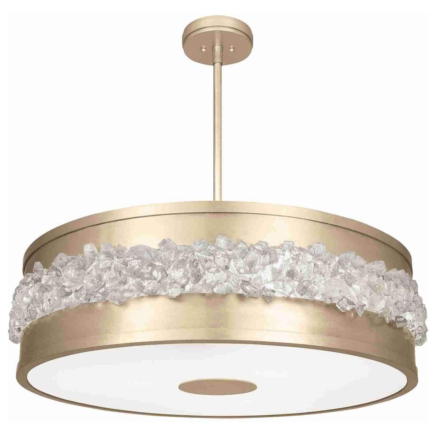 Fine Art Handcrafted Lighting - Arctic Halo Pendant - Lights Canada