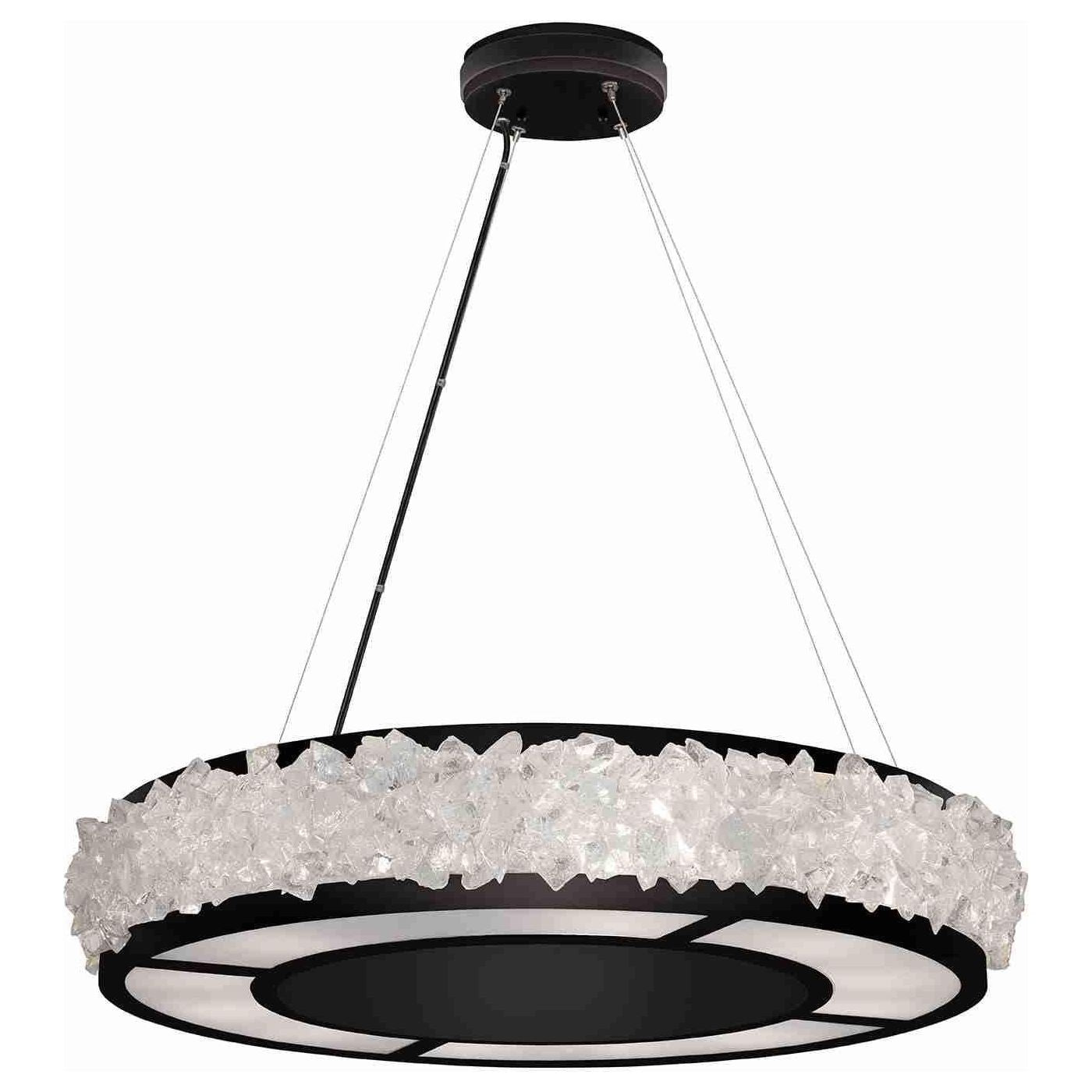 Fine Art Handcrafted Lighting - Arctic Halo Pendant - Lights Canada