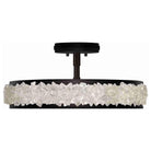 Fine Art Handcrafted Lighting - Arctic Halo Semi Flush Mount - Lights Canada