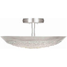 Fine Art Handcrafted Lighting - Arctic Halo Semi Flush Mount - Lights Canada