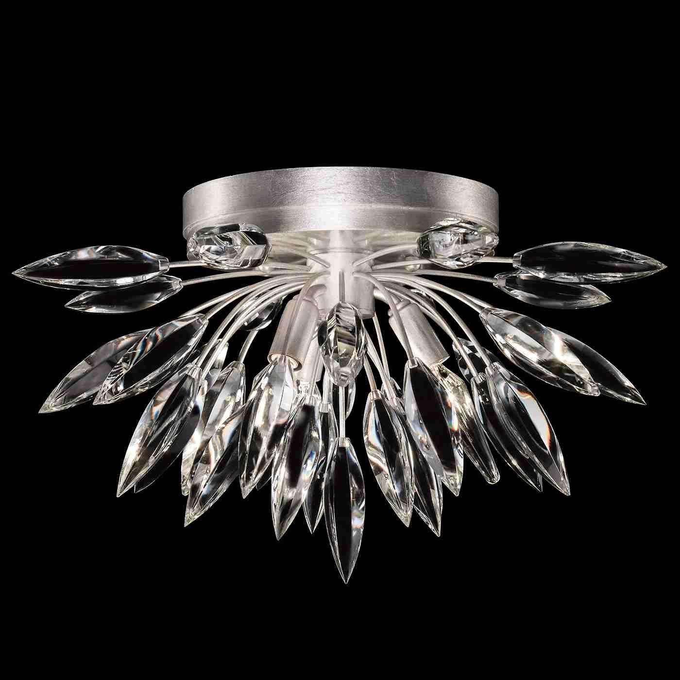 Fine Art Handcrafted Lighting - Lily Buds Flush Mount - Lights Canada
