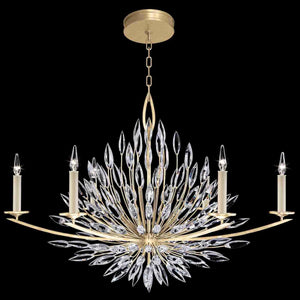 Fine Art Handcrafted Lighting - Lily Buds Chandelier - Lights Canada