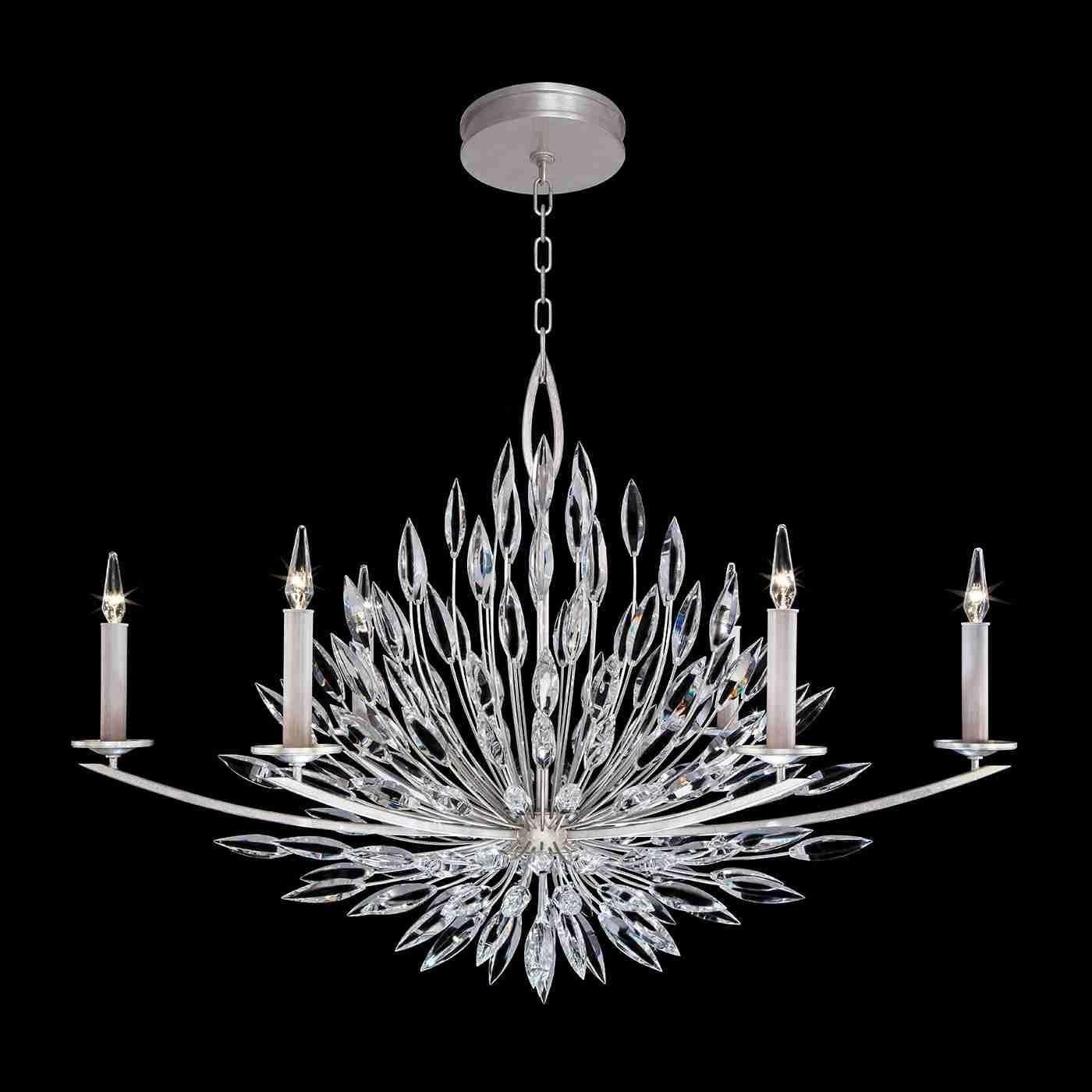 Fine Art Handcrafted Lighting - Lily Buds Chandelier - Lights Canada
