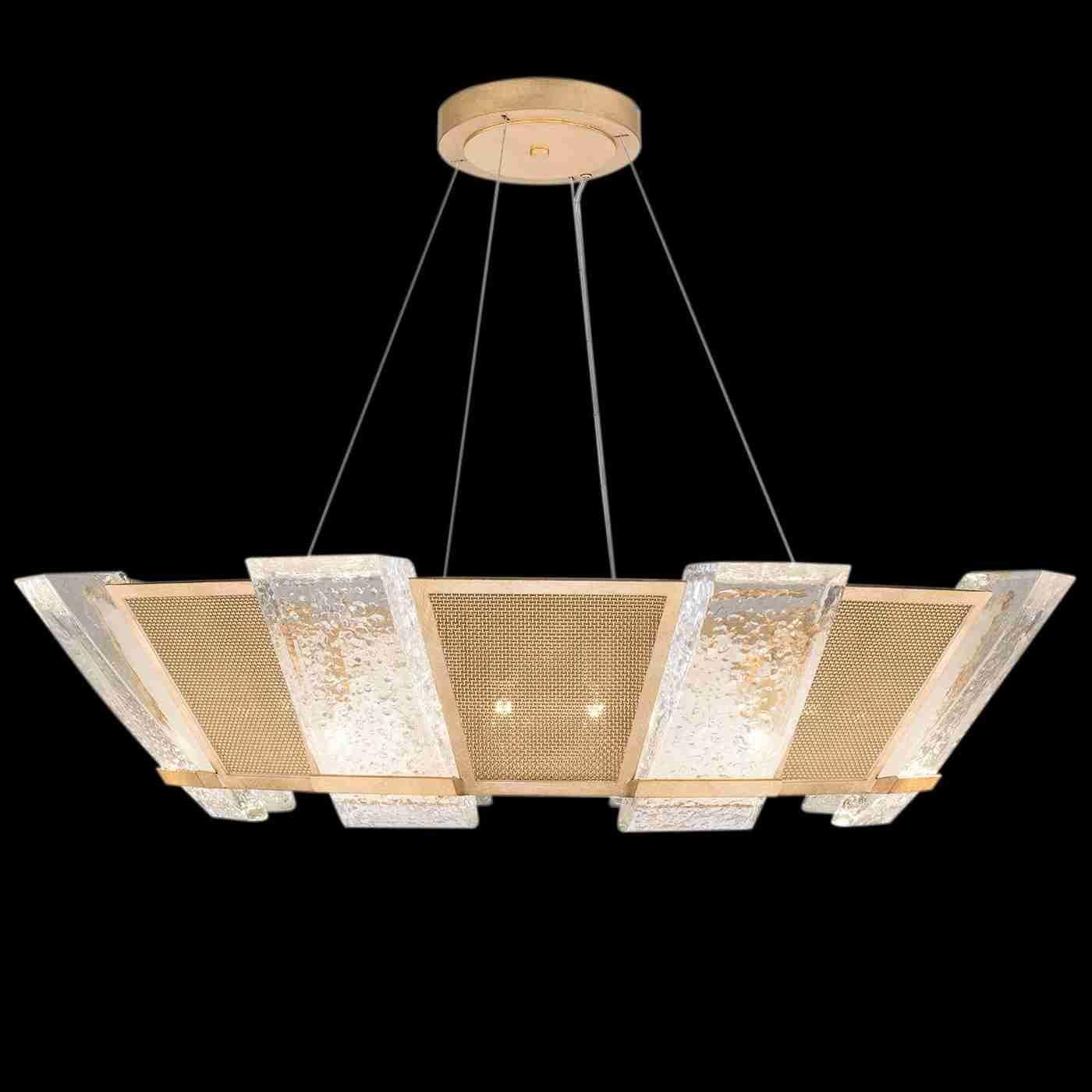 Fine Art Handcrafted Lighting - Crownstone Pendant - Lights Canada