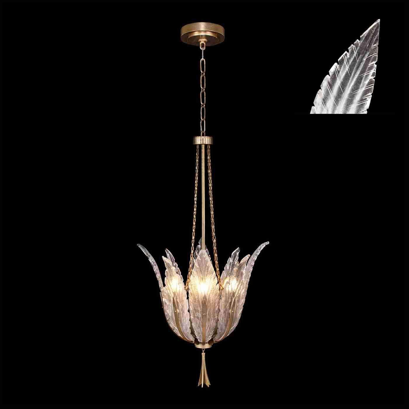 Fine Art Handcrafted Lighting - Plume Pendant - Lights Canada