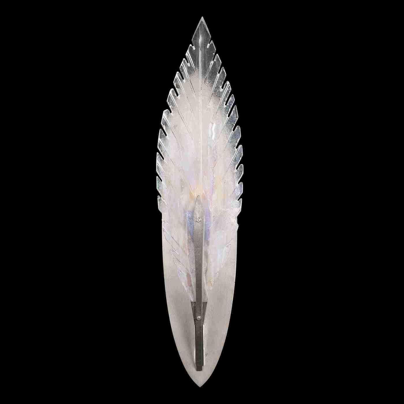 Fine Art Handcrafted Lighting - Plume Sconce - Lights Canada
