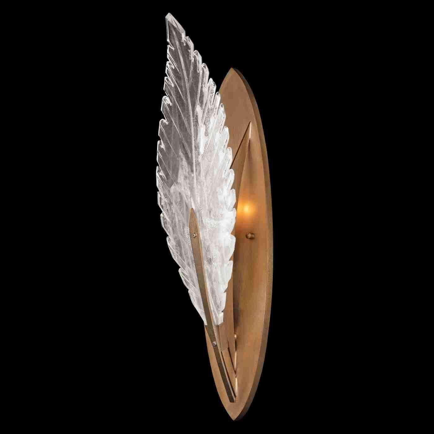 Fine Art Handcrafted Lighting - Plume Sconce - Lights Canada