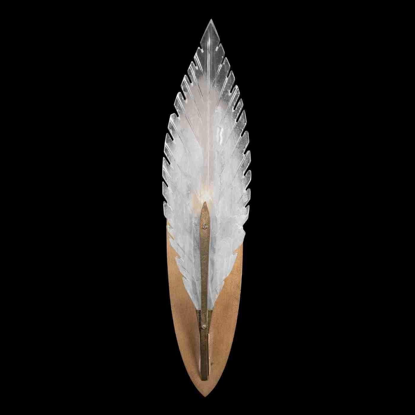Fine Art Handcrafted Lighting - Plume Sconce - Lights Canada