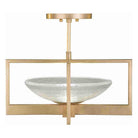 Fine Art Handcrafted Lighting - Delphi Semi Flush Mount - Lights Canada