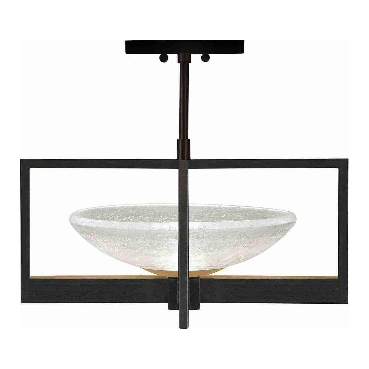 Fine Art Handcrafted Lighting - Delphi Semi Flush Mount - Lights Canada