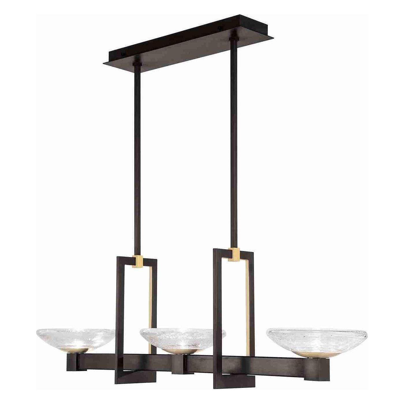 Fine Art Handcrafted Lighting - Delphi Linear Suspension - Lights Canada