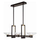 Fine Art Handcrafted Lighting - Delphi Linear Suspension - Lights Canada