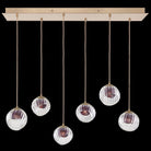 Fine Art Handcrafted Lighting - Nest Linear Suspension - Lights Canada