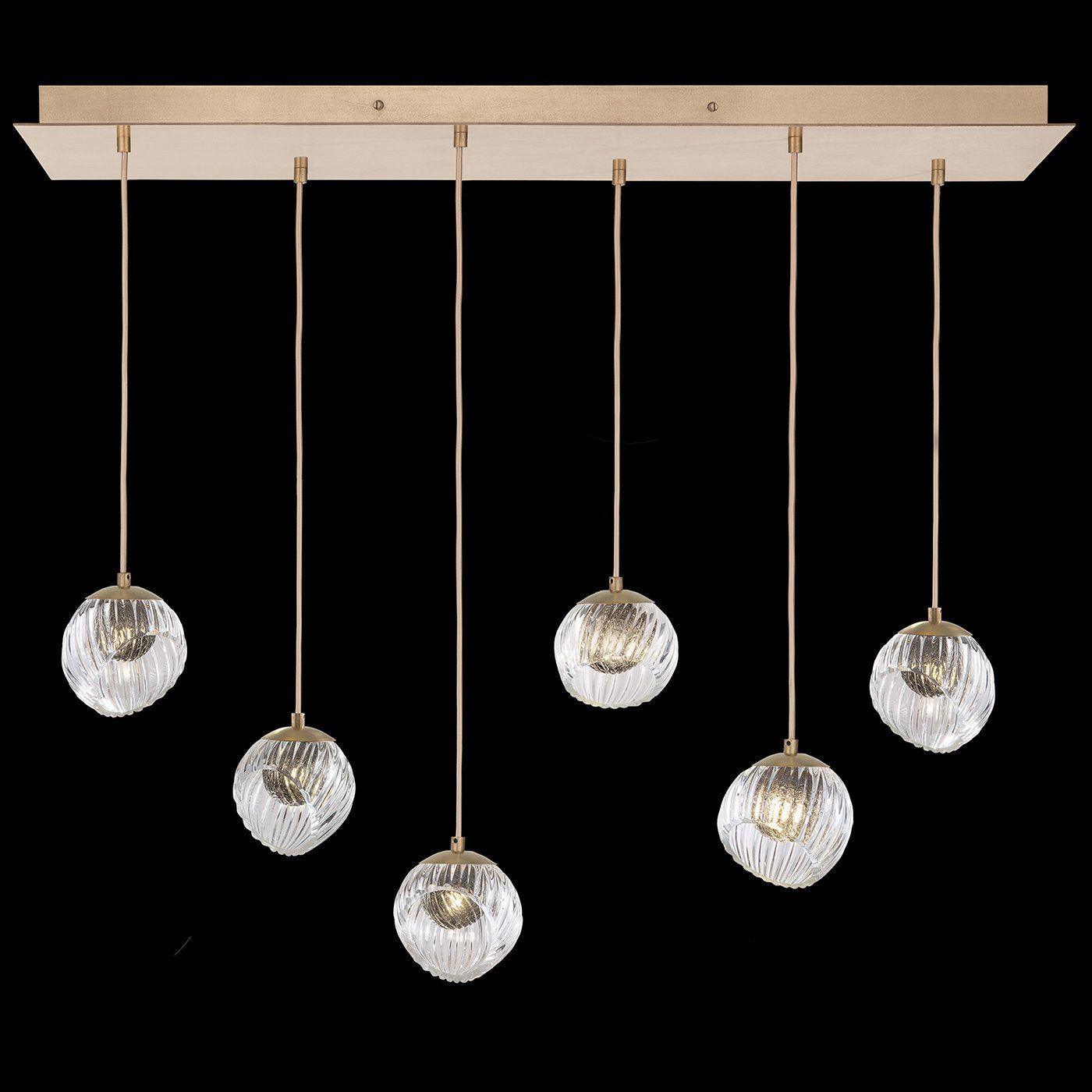 Fine Art Handcrafted Lighting - Nest Linear Suspension - Lights Canada