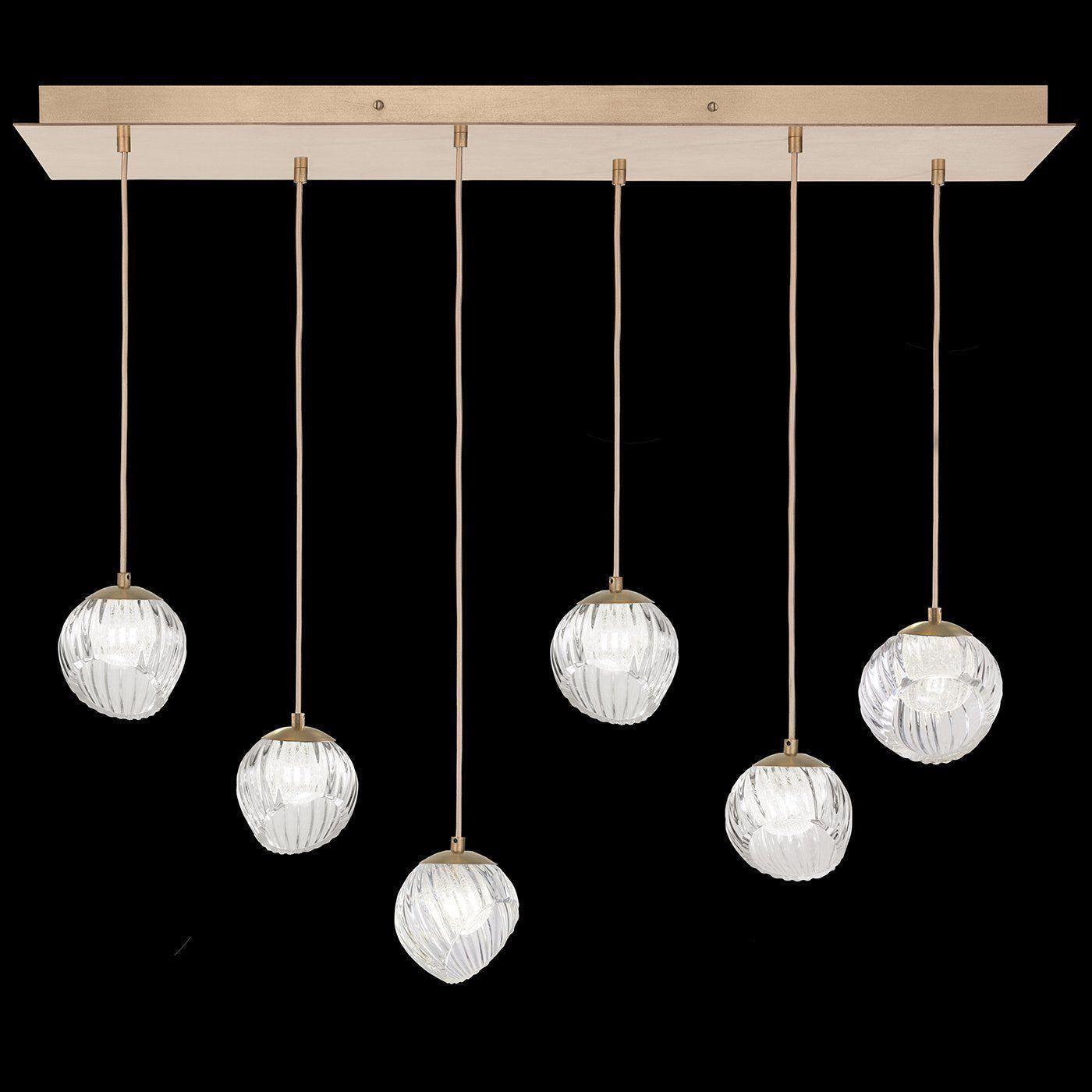 Fine Art Handcrafted Lighting - Nest Linear Suspension - Lights Canada