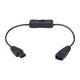 Maxim Lighting - CounterMax SS 12" Connecting Cord with Switch - Lights Canada