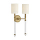 Savoy House - Fremont 2-Light Wall Sconce - Lights Canada