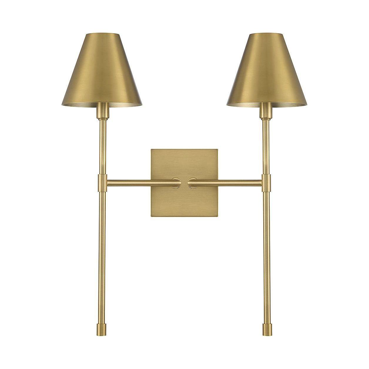 Savoy House - Jefferson 2-Light Wall Sconce - Lights Canada