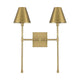 Savoy House - Jefferson 2-Light Wall Sconce - Lights Canada
