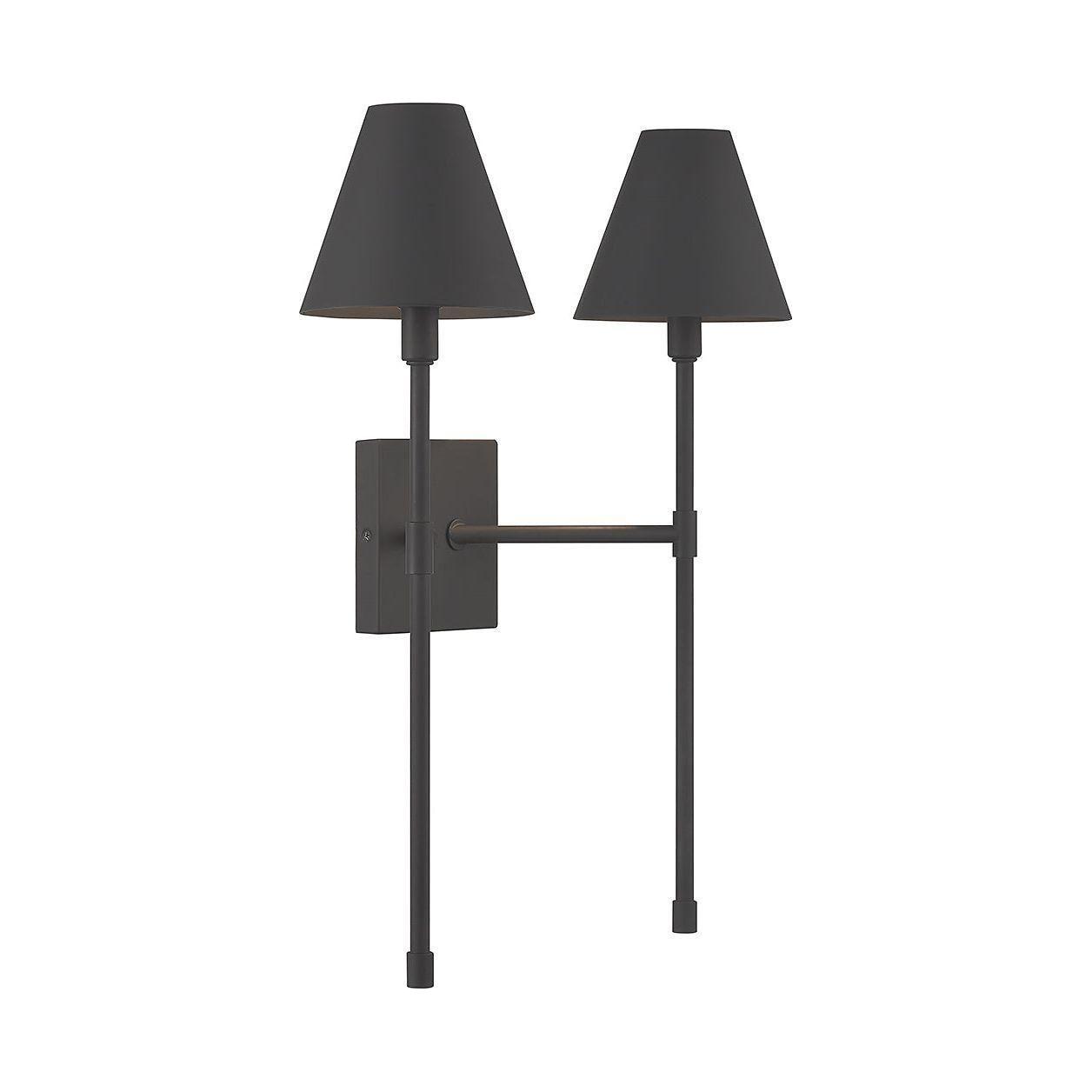 Savoy House - Jefferson 2-Light Wall Sconce - Lights Canada
