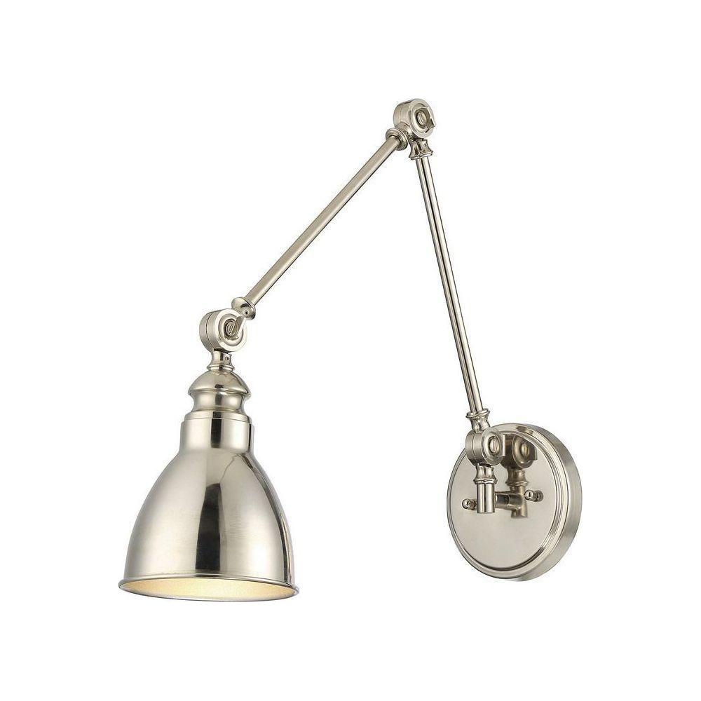 Savoy House - Dakota 1-Light Adjustable Wall Sconce - Lights Canada