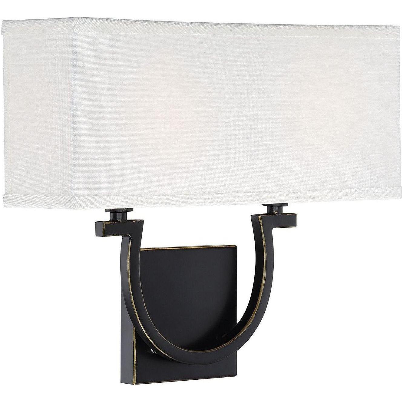 Savoy House - Rhodes 2-Light Wall Sconce - Lights Canada