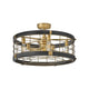 Hinkley - Bryce 27" LED Fandelier - Lights Canada