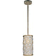 Diamond 1-Light Mini Pendant