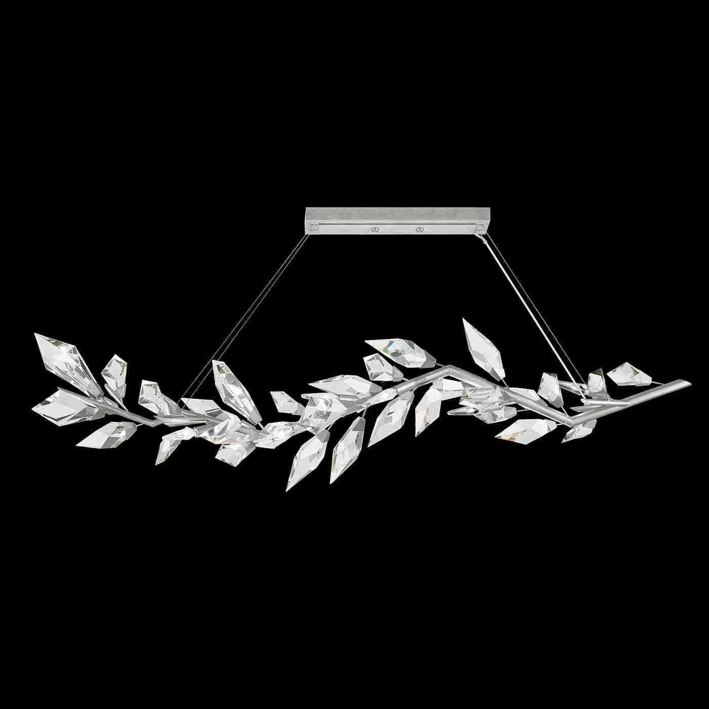 Fine Art Handcrafted Lighting - Foret Linear Suspension - Lights Canada