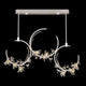 Fine Art Handcrafted Lighting - Azu Linear Suspension - Lights Canada