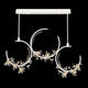 Fine Art Handcrafted Lighting - Azu Linear Suspension - Lights Canada