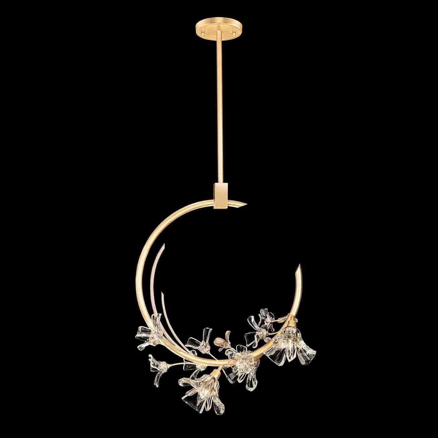 Fine Art Handcrafted Lighting - Azu Linear Suspension - Lights Canada