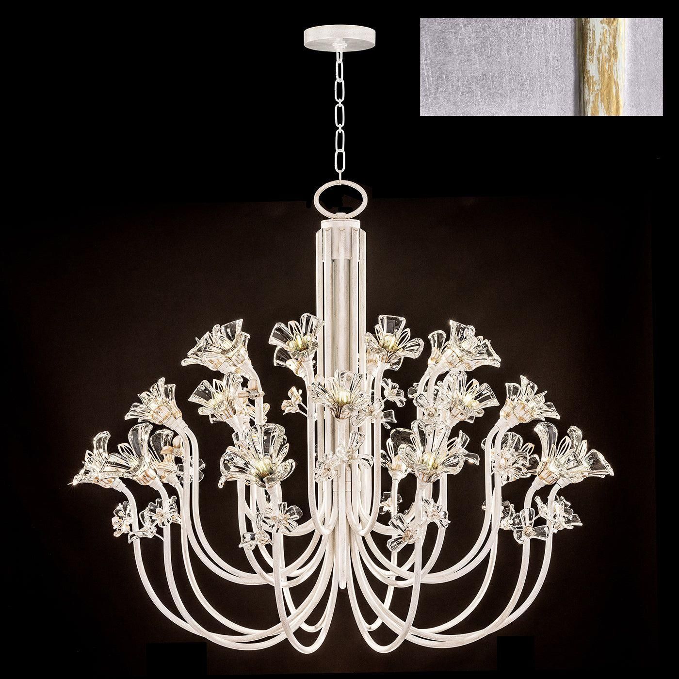 Fine Art Handcrafted Lighting - Azu 56.5" Round Chandelier - Lights Canada