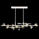 Fine Art Handcrafted Lighting - Azu 65" Linear Suspension - Lights Canada