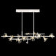 Fine Art Handcrafted Lighting - Azu 65" Linear Suspension - Lights Canada