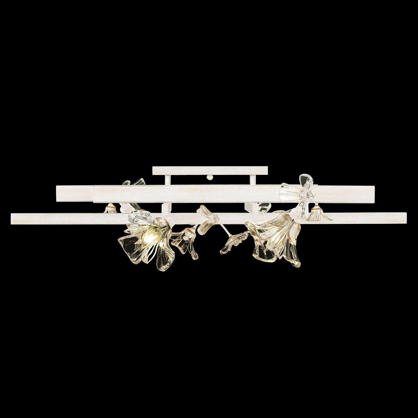 Fine Art Handcrafted Lighting - Azu 35" Flush Mount - Lights Canada