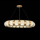 Fine Art Handcrafted Lighting - Bond 45" Round Pendant - Lights Canada