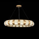 Fine Art Handcrafted Lighting - Bond 45" Round Pendant - Lights Canada