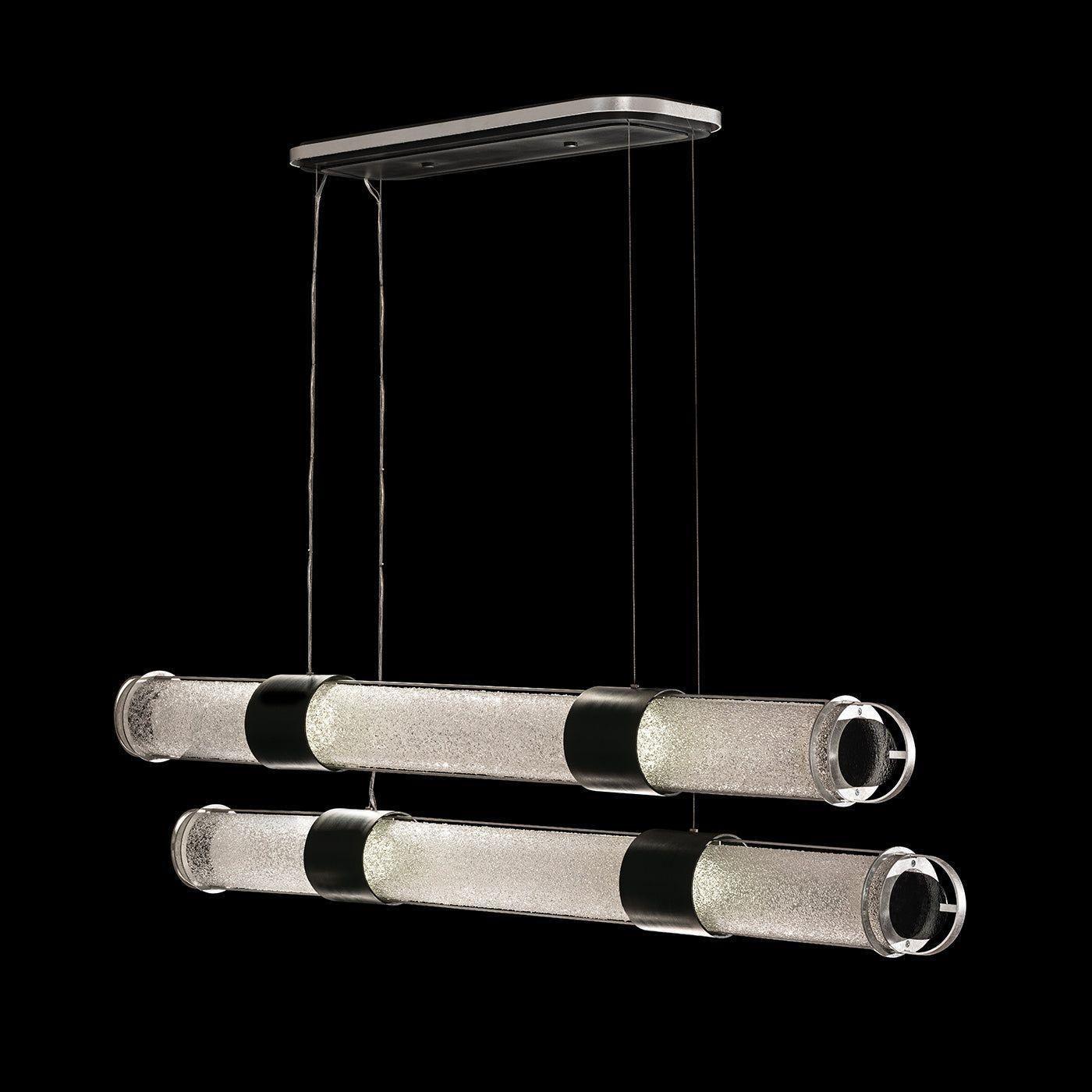 Fine Art Handcrafted Lighting - Bond 60" Linear Suspension - Lights Canada