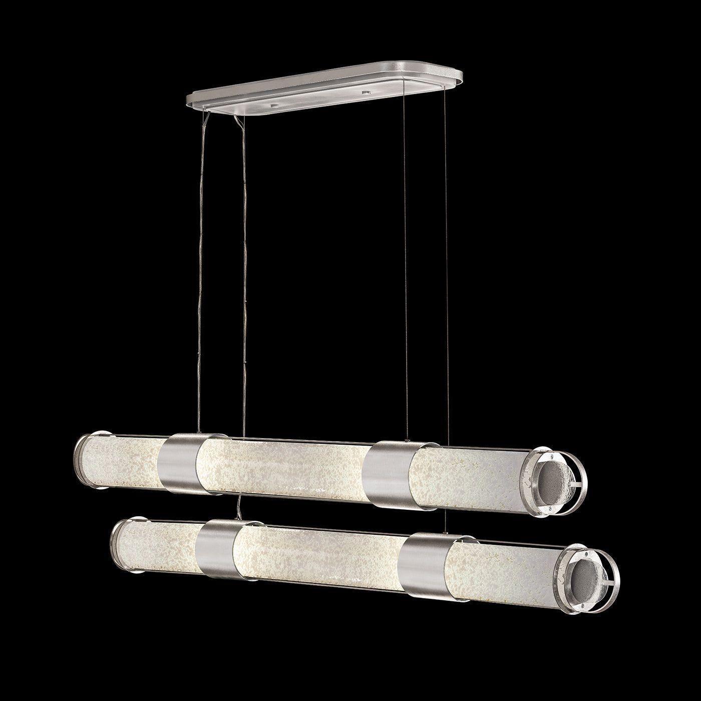 Fine Art Handcrafted Lighting - Bond 60" Linear Suspension - Lights Canada