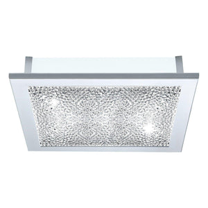 Eglo - Auriga Crystal 5-Light Flush Mount - Lights Canada