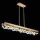 Fine Art Handcrafted Lighting - Strata 54.5" Linear Suspension - Lights Canada