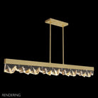 Fine Art Handcrafted Lighting - Strata 54.5" Linear Suspension - Lights Canada