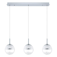 Montefio 1 3-Light LED Linear Suspension