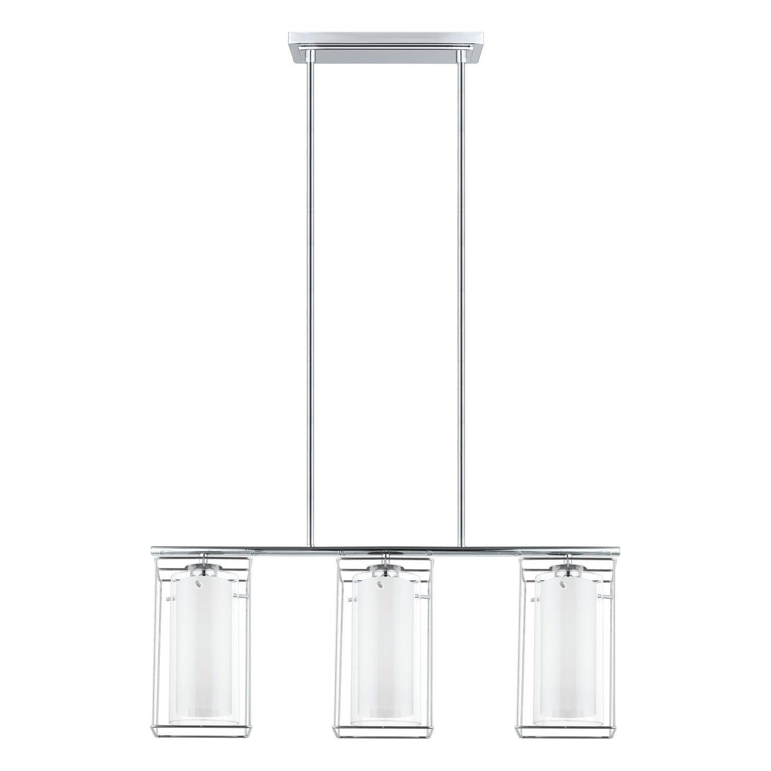 Eglo - Loncino 1 3-Light Linear Suspension - Lights Canada