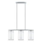 Eglo - Loncino 1 3-Light Linear Suspension - Lights Canada