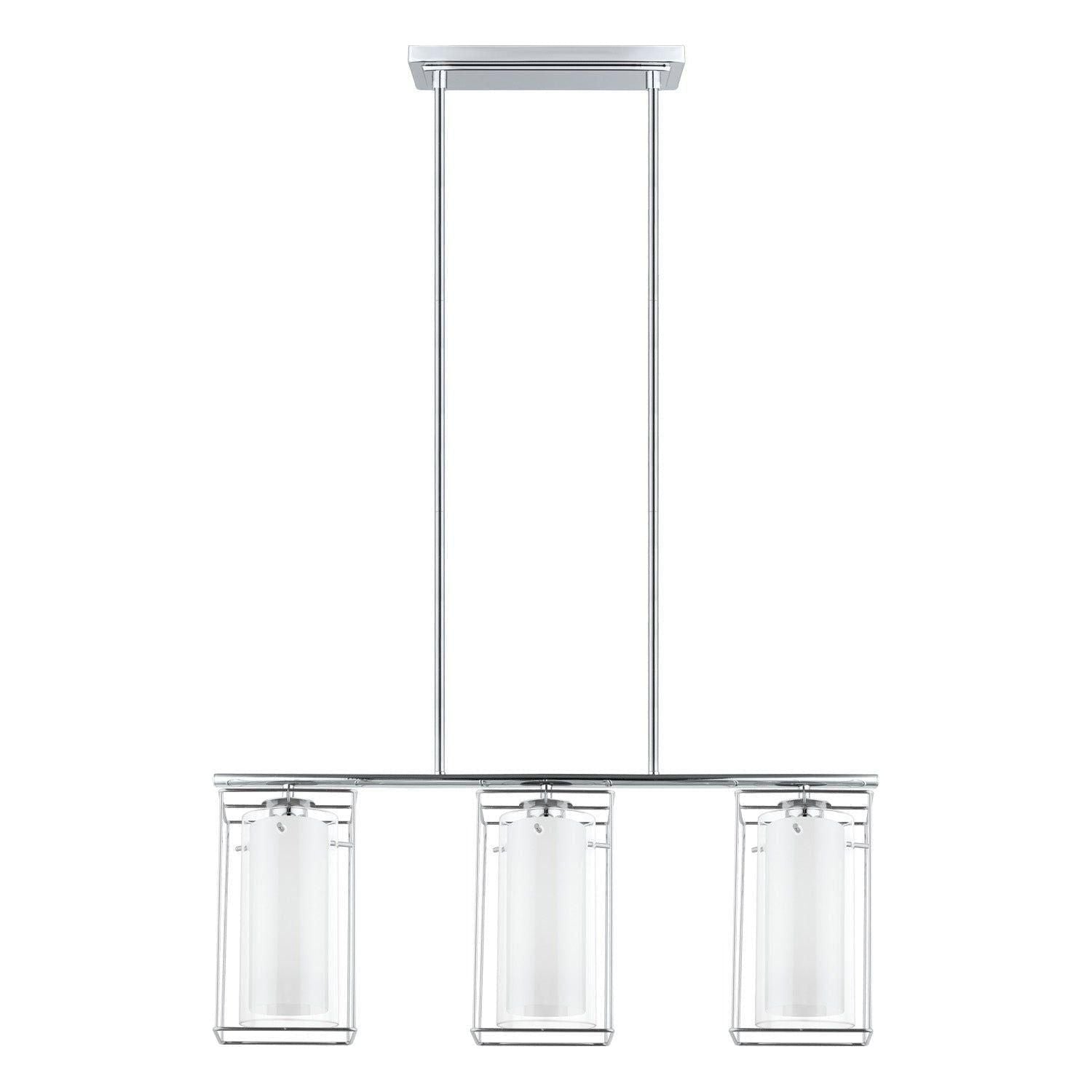 Eglo - Loncino 1 3-Light Linear Suspension - Lights Canada